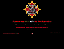 Tablet Screenshot of ducatistes-toulousains.com